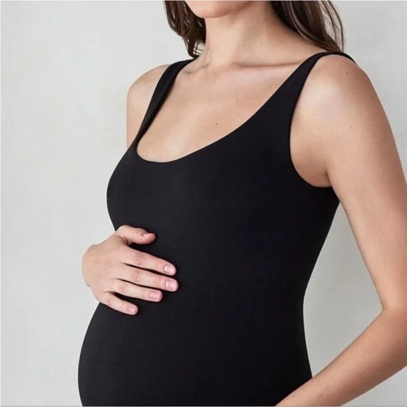 Black Maternity bumpsuit  jumpsuit size xs - Picture 10 of 10